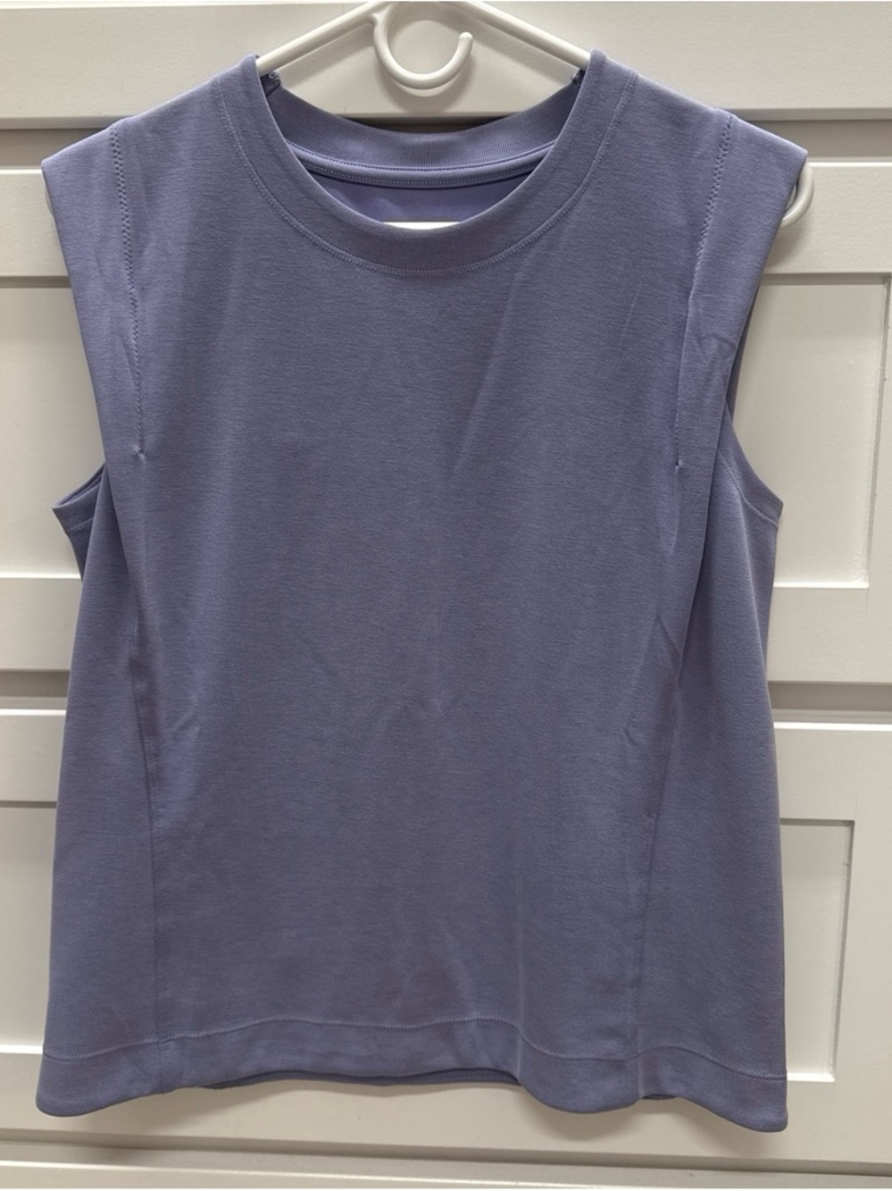 Athleta Lavender Crewneck Sleeveless Tank